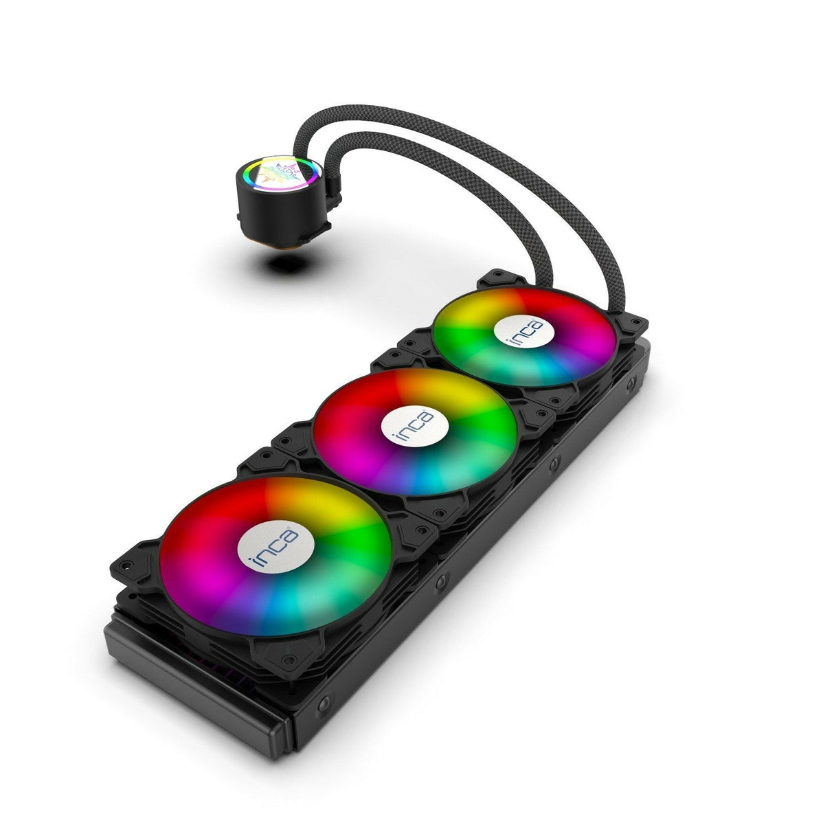 Inca Iss-03xn R Kit De Refrigeración Líquida 12 Cm Negro