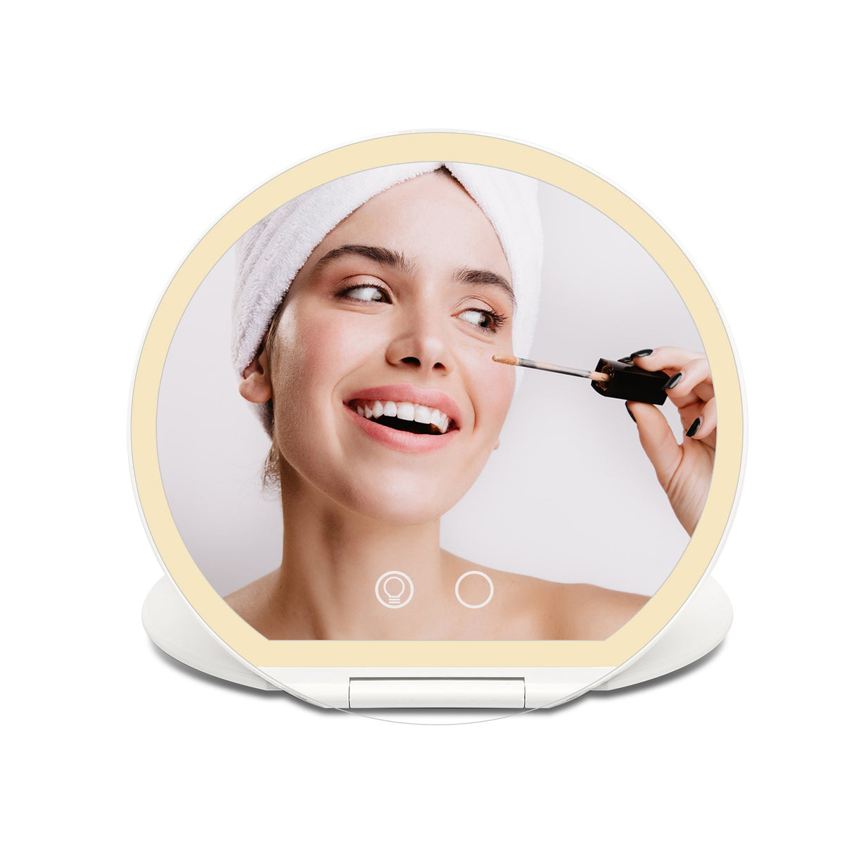 EAN 8055176402259 - Girmi BE03 espejo para maquillaje Independiente Alrededor Blanco imagen 3