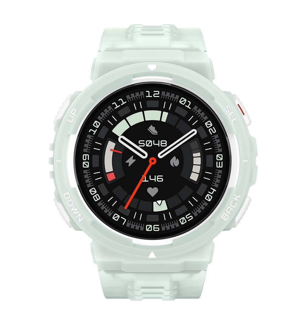 EAN 6972596107248 - Amazfit ACTIVE EDGE 3,35 cm (1.32") TFT 46 mm Digital 360 x 360 Pixeles Pantalla táctil Color menta GPS ( imagen 1