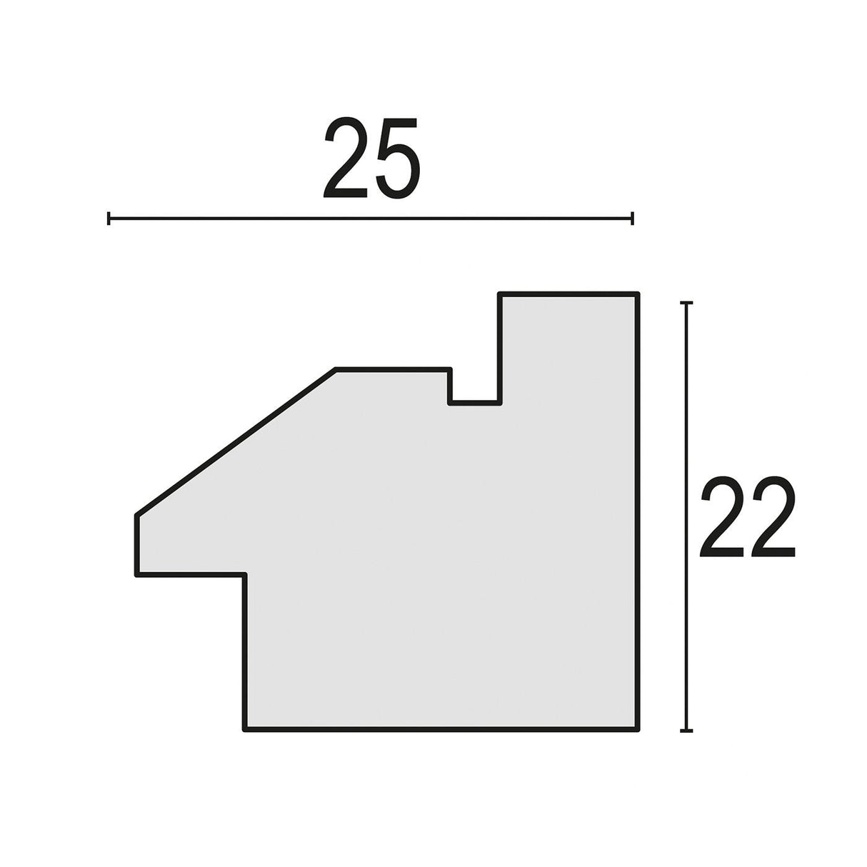 Zep Bologna Cream 15x20 Mdf Rahmen Bg668c
