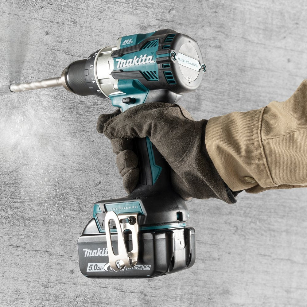 EAN 0088381775663 - Makita DHP489RTJ destornillador eléctrico y llave de impacto 1800 RPM Negro, Azul imagen 23