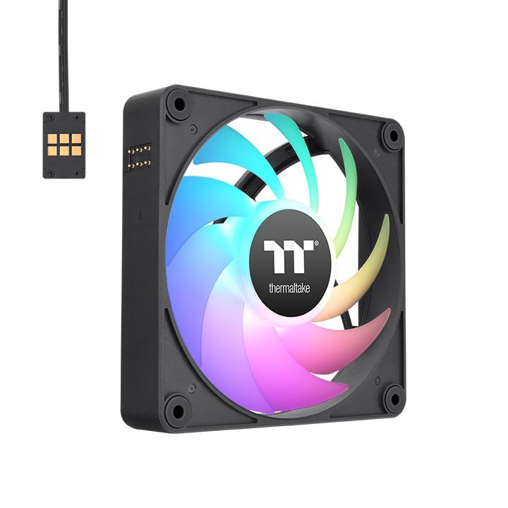 EAN 4711475641341 - Thermaltake CT120 EX ARGB Carcasa del ordenador Ventilador 12 cm Negro, Blanco 3 pieza(s) imagen 1