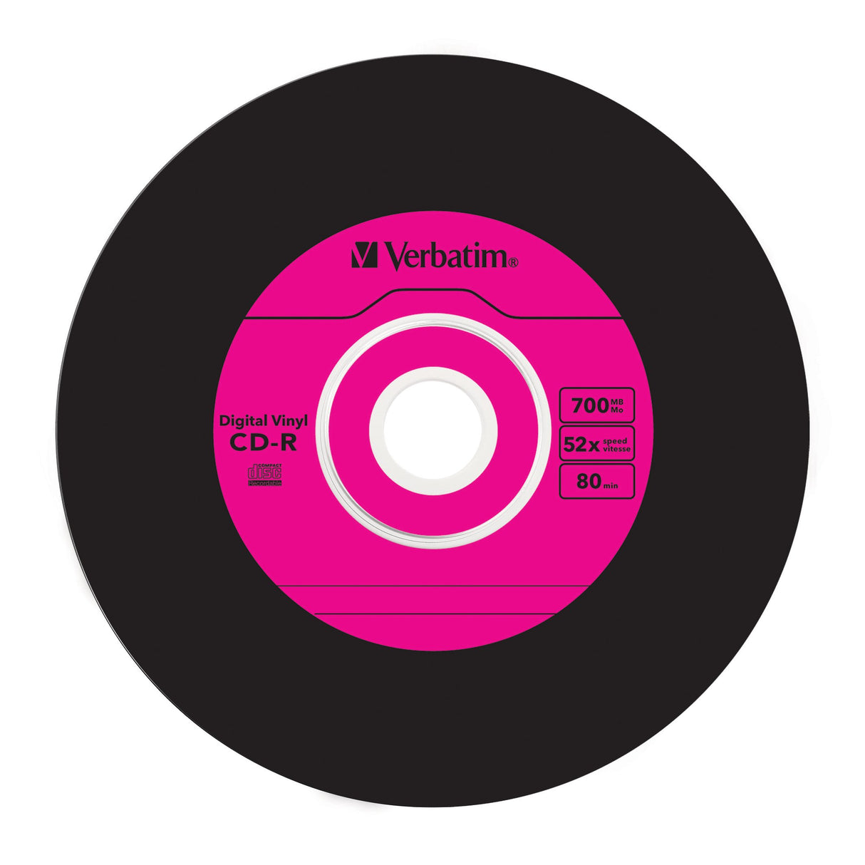 EAN 0023942434269 - Verbatim CD-R AZO Data Vinyl 700 MB 52x 10 pieza(s) imagen 3