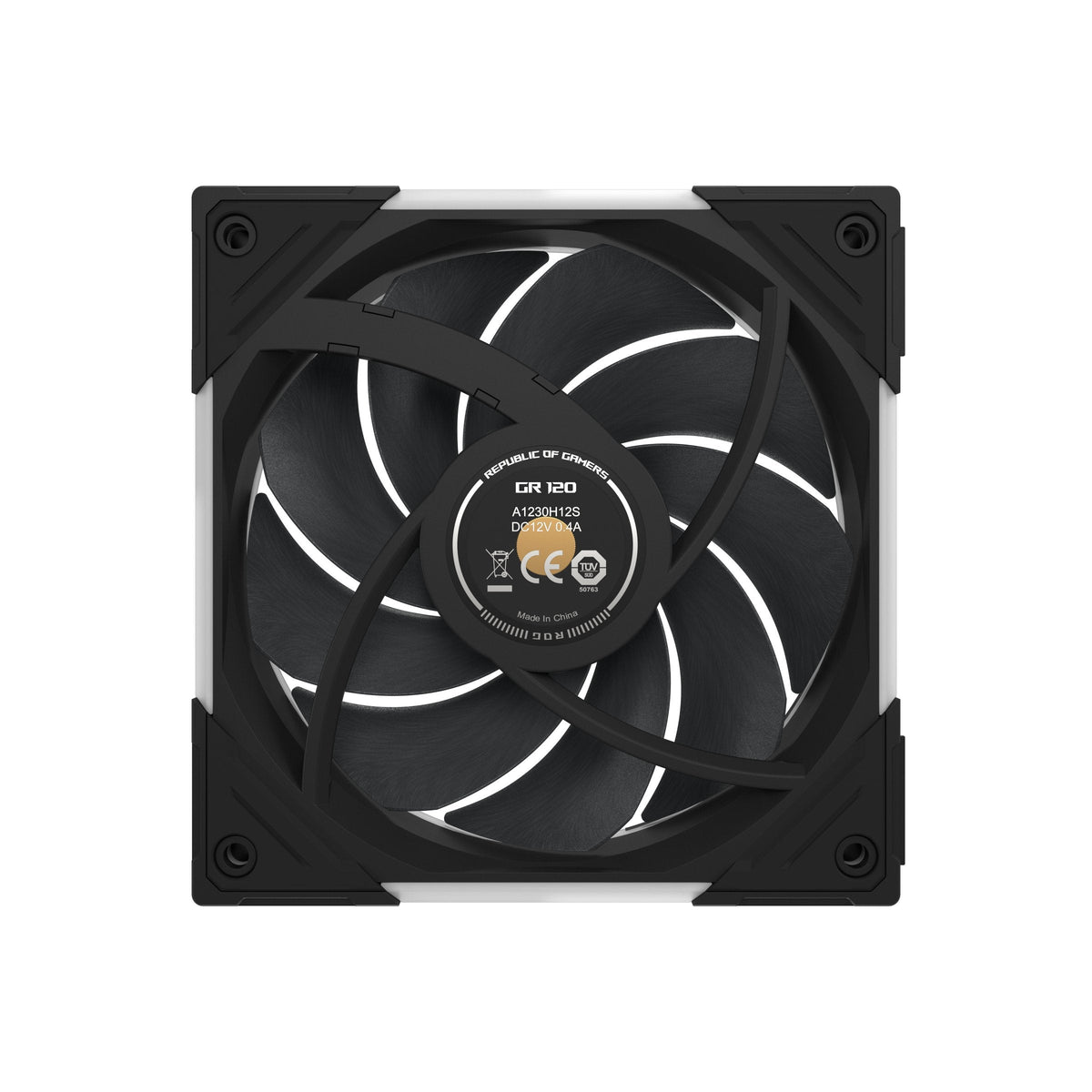Asus Ventilador Rog Eurux Gr120 Fan Argb Black