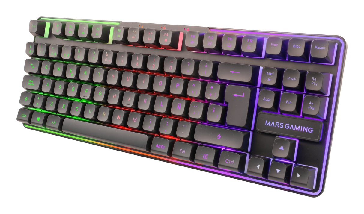EAN 8435693111733 - Mars Gaming MCPWTKLES teclado Ratón incluido Juego RF inalámbrica + USB QWERTY Español Negro imagen 3