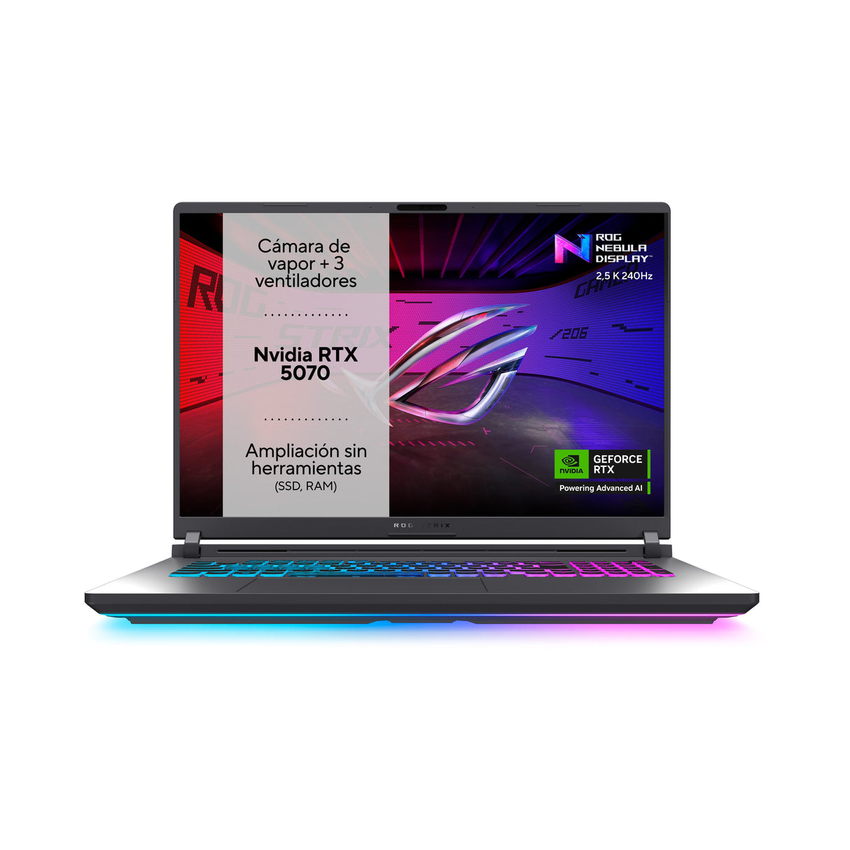Portátil Asus Rog Strix G815lp-S9034 U9-275h 32gb 1tb Rtx5070 18"Wqxga Freedos