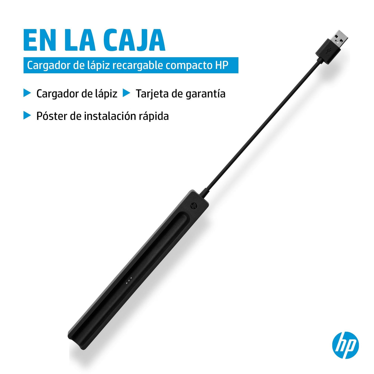 EAN 4573595708560 - HP Slim Rechargeable Pen Charger Stylus (lápiz digital) Negro USB Interior imagen 8