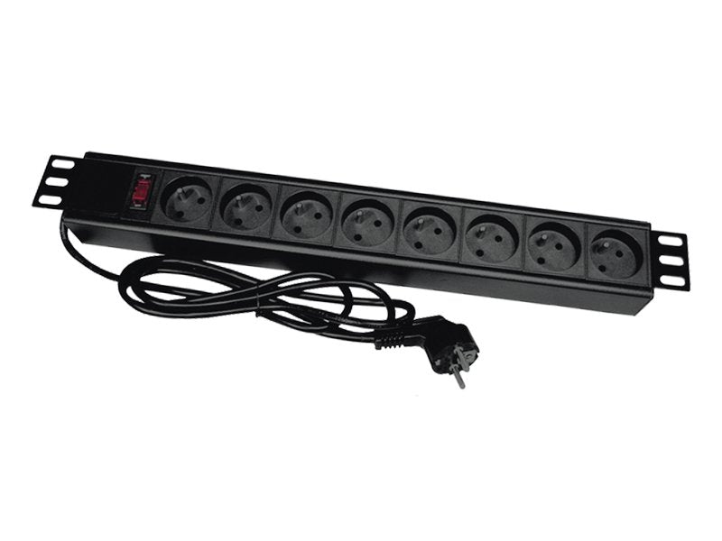 EAN 5901738556348 - Alantec PZ081U3M base múltiple 3 m 8 salidas AC Interior Negro imagen 1