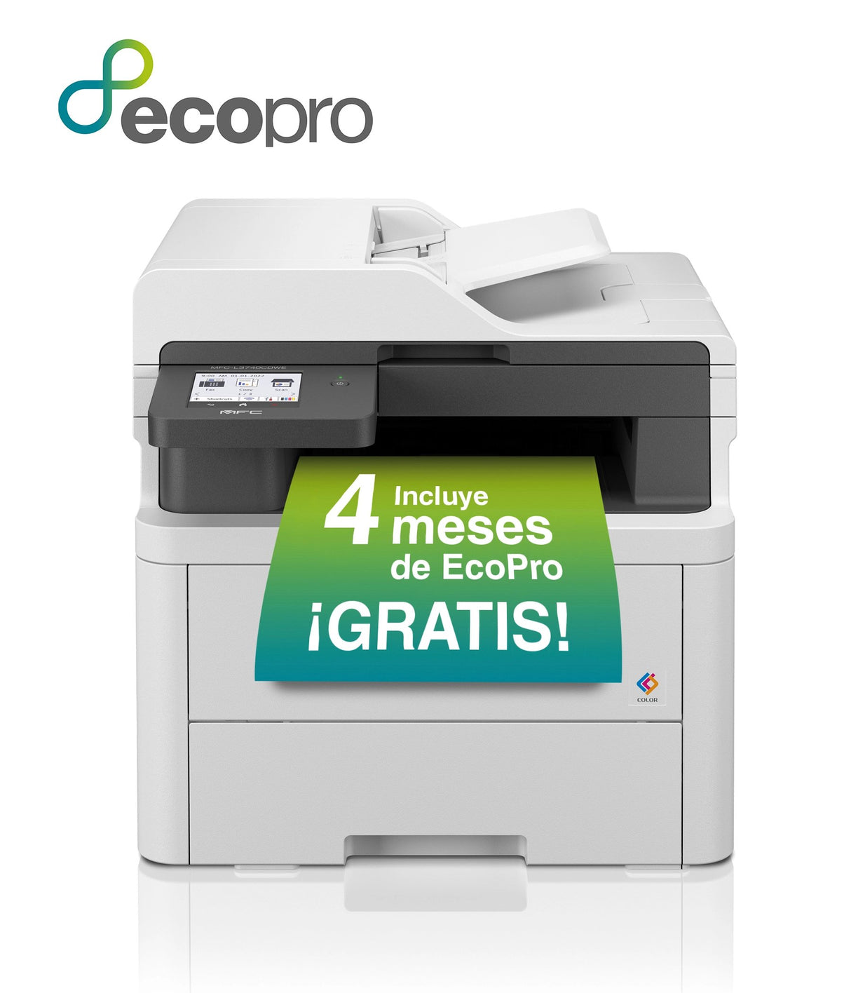 EAN 4977766827904 - Brother MFC-L3740CDWE impresora multifunción LED A4 600 x 2400 DPI 18 ppm Wifi imagen 6