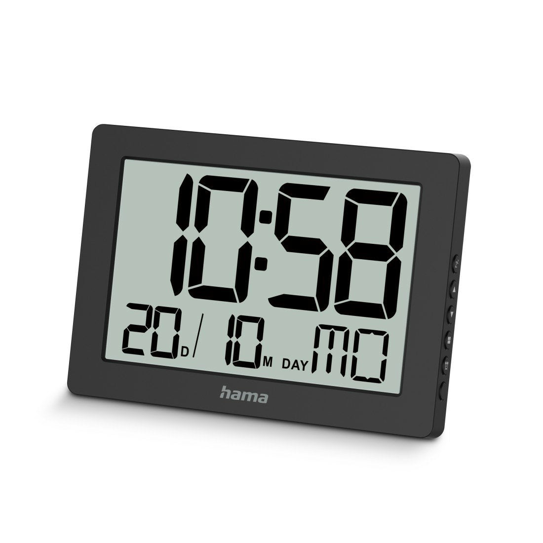 EAN 4047443525956 - Hama 00222230 reloj de mesa o pared Reloj digital Rectángulo Negro imagen 1