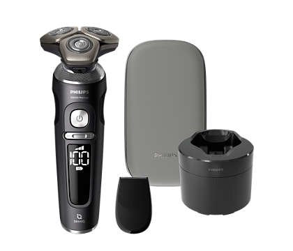 Afeitadora Eléctrica Philips Shaver S9000 Prestige Sp9840/32 Serie 9000 De Seco Y Mojado