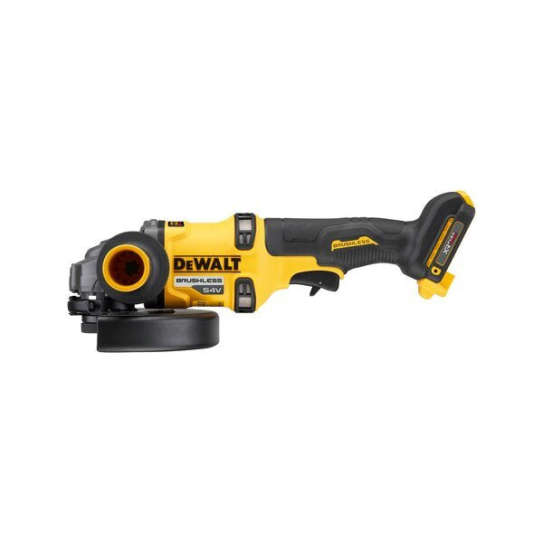 Amoladora Angular Inalámbrica Dewalt Dcg440n, 180 Mm, 54 Voltios Amarillo/Negro, Sin Batería Ni Cargador Dcg440n-Xj