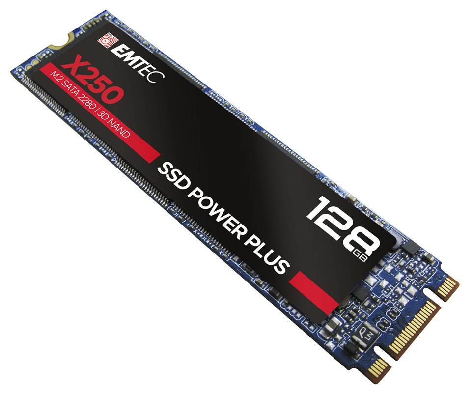 Disco Ssd Emtec 128gb X250 M.2 Gb Serial Ata Iii 3d Nand