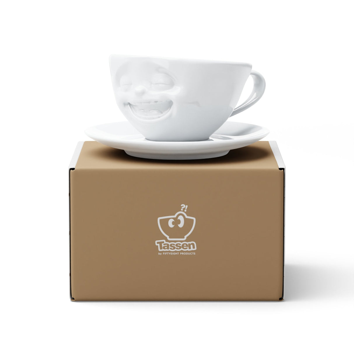Fiftyeight Kaffeetasse 200ml - Lachend Blanco