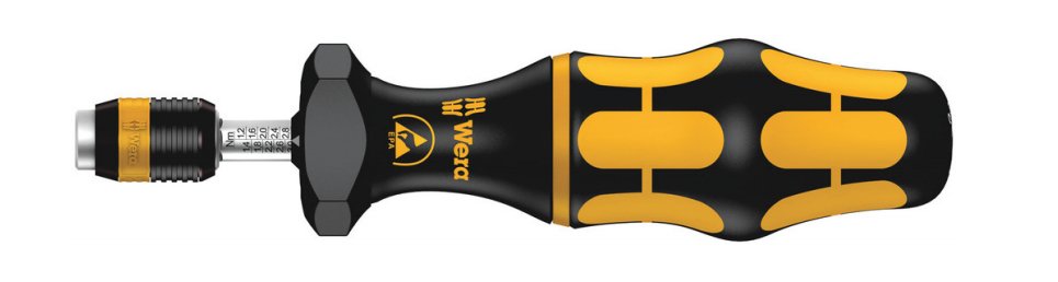 Wera 7400 Taller Drehmoment-Destornillador 1.2 - 3 Nm