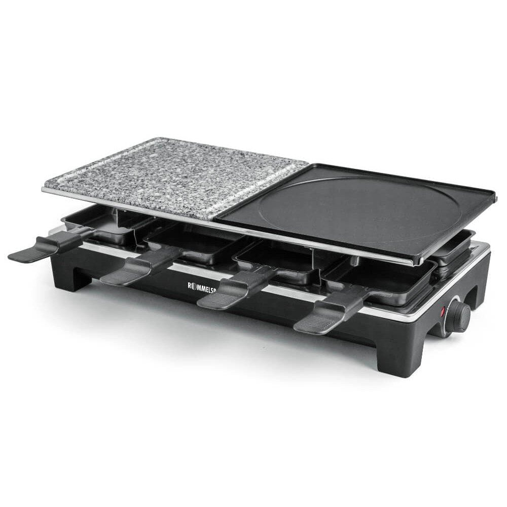 EAN 4001797239600 - Rommelsbacher RCS 1350 parrilla de interior 8 personas(s) 1350 W Negro, Acero inoxidable imagen 4
