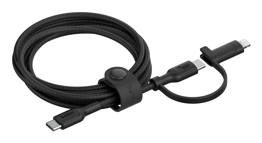 EAN 0745883904891 - Belkin BoostCharge Pro cable USB USB 2.0 1,5 m USB C USB C/Lightning Negro imagen 1