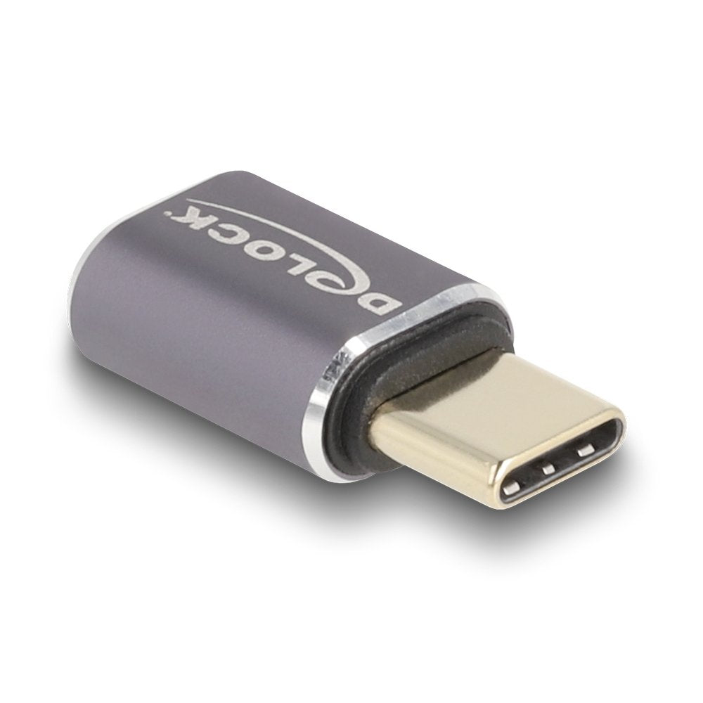 EAN 4043619600465 - DeLOCK 60046 cambiador de género para cable USB-C Antracita imagen 2