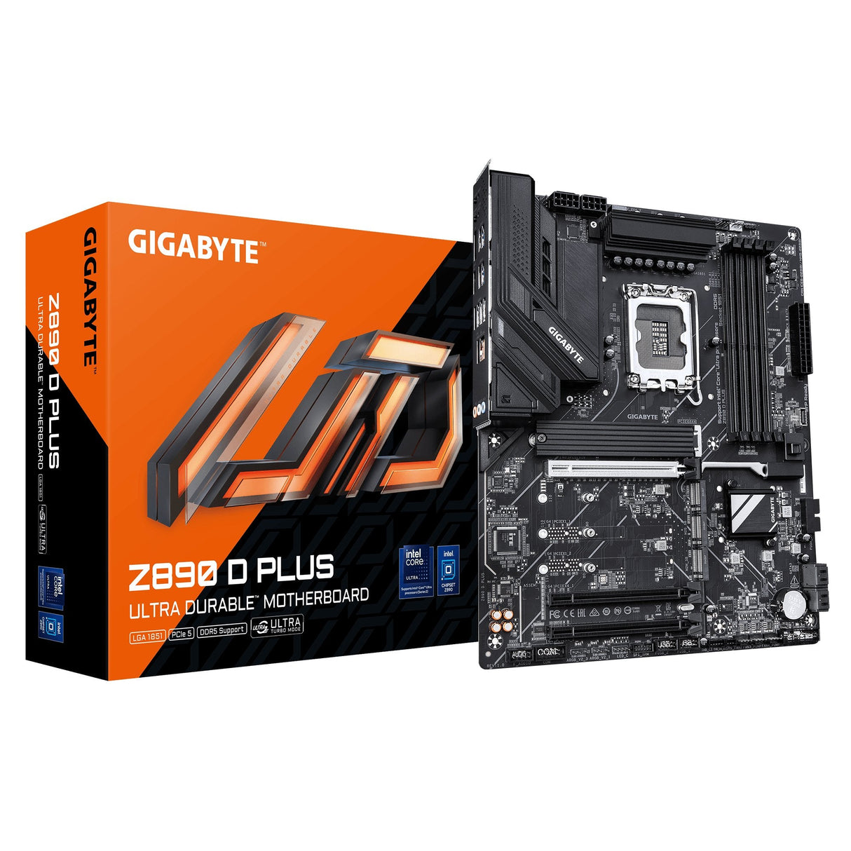 Placa Base Gigabyte Z890 D Plus Lga1851 1xdp