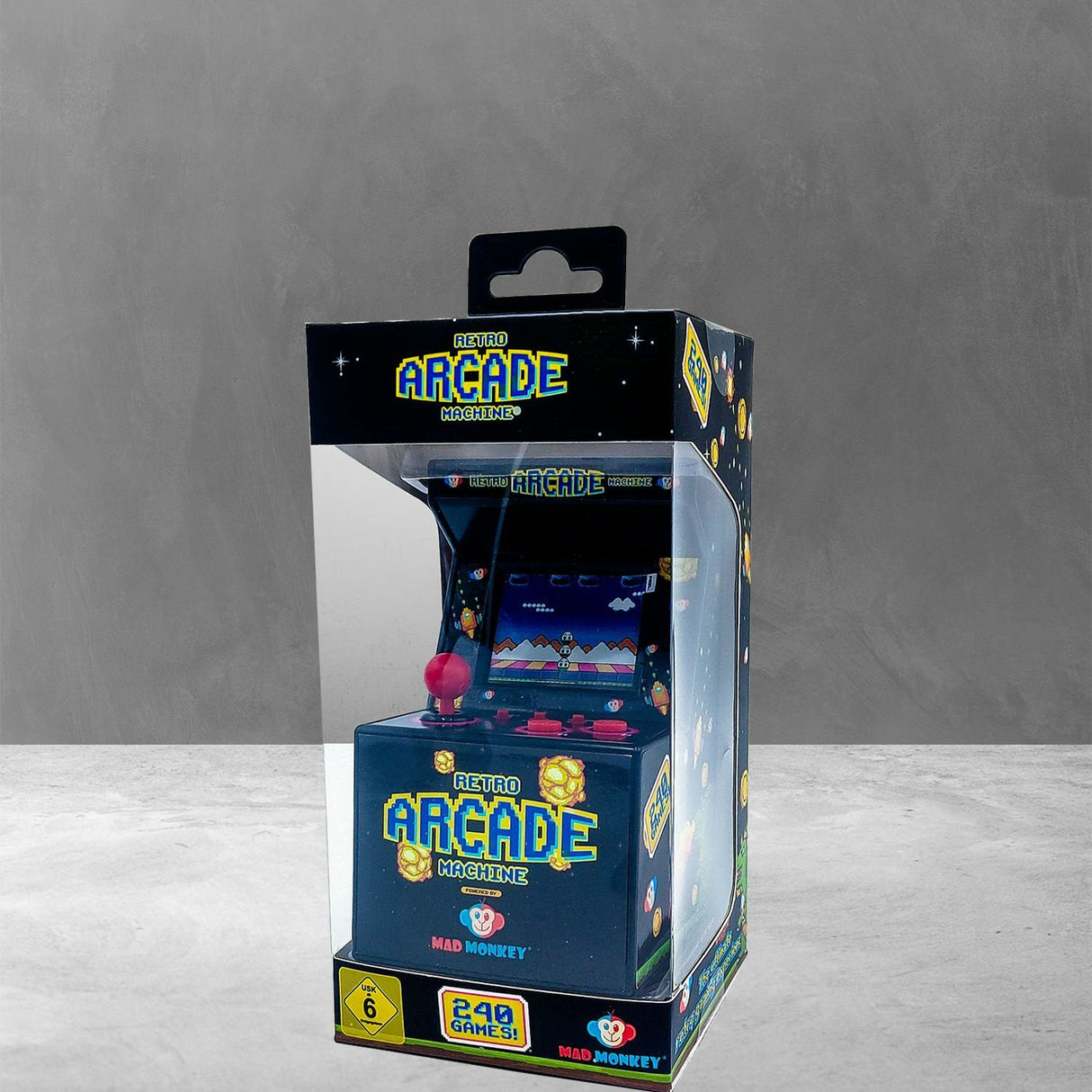 EAN 4260513721564 - Mad Monkey RETRO MINI ARCADE MACHINE Batería imagen 6