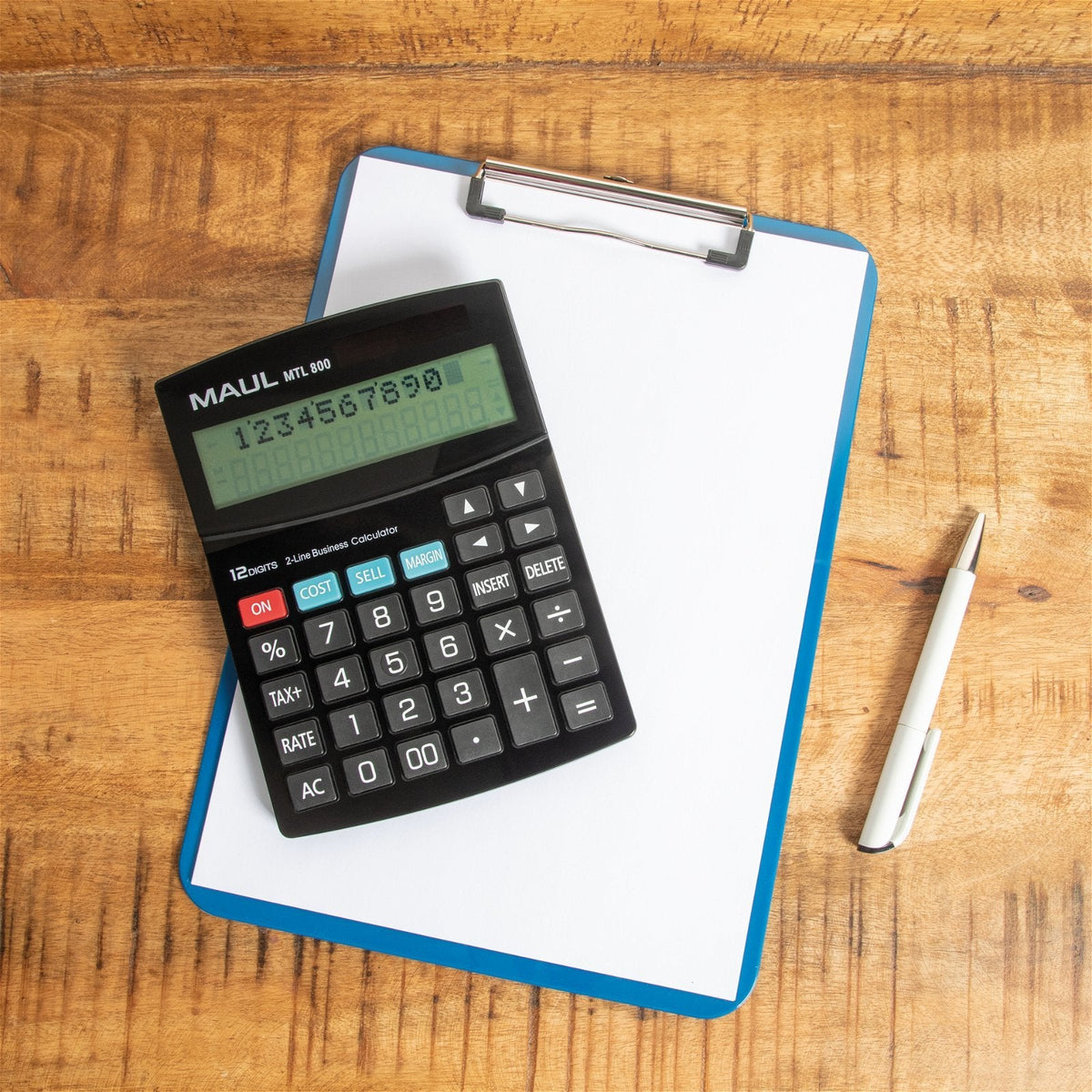Jakob Maul Gmbh Mtl 800 Calculadora De Sobremesa Negro