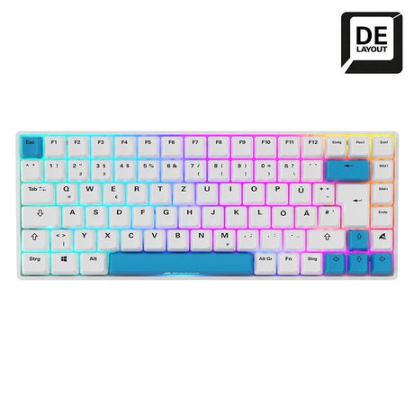 EAN 4044951039197 - Sharkoon SKILLER SGK50 S3 PBT teclado Juego USB QWERTZ Alemán Blanco imagen 1