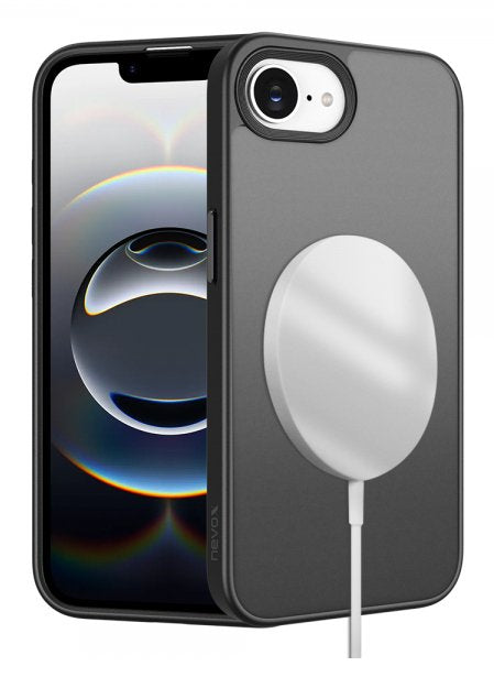 Nevox Styleshell Invisio (Negro, Iphone 16e, Compatible Mit Magsafe) 2500