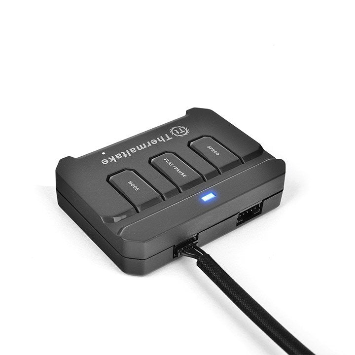 Thermaltake Fan 120mm Ring 12 Led Rgb 3er Set Cl-F042-Pl12sw-B