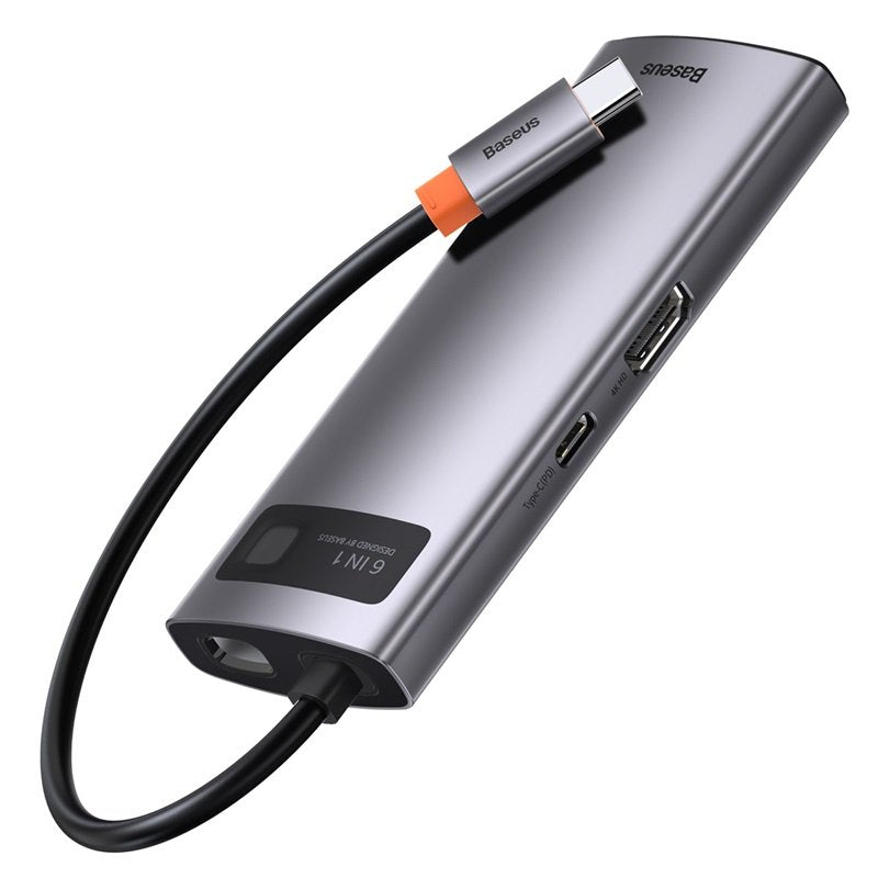 EAN 6953156204645 - Baseus Metal Gleam USB 3.2 Gen 1 (3.1 Gen 1) Type-C Gris imagen 6
