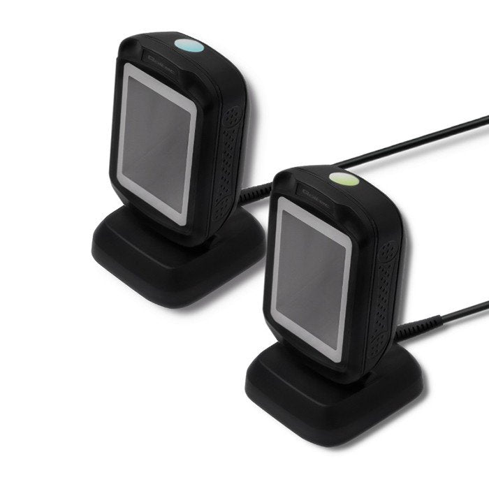 Qoltec 50864 Lector De Código De Barras Lector De Códigos De Barras Fijo 1d/2d Led Negro