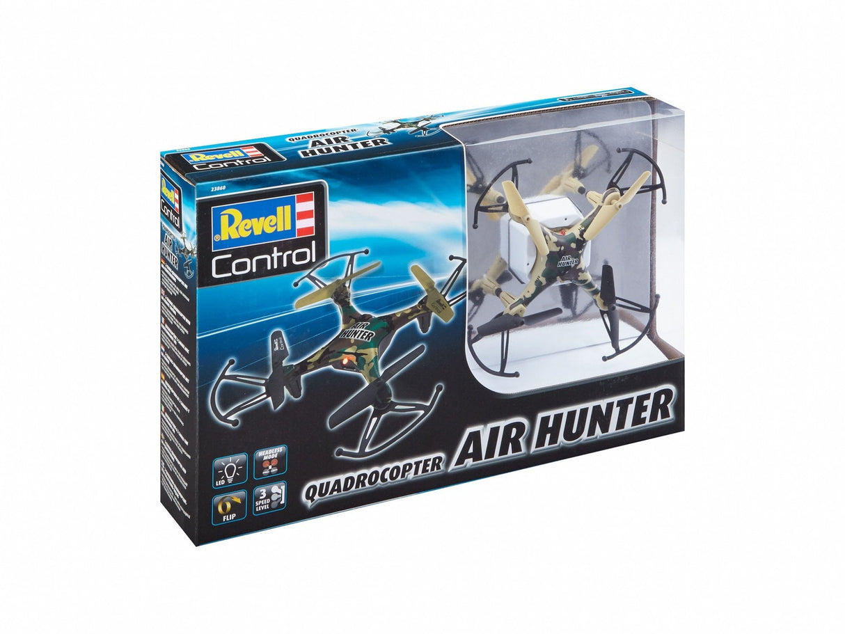 Avión Revell Quadrocopter Air Hunter Por Control Remoto Camuflaje