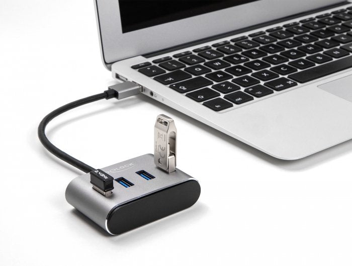 Delock 4 Port Usb 3.2 Gen 1 Hub Con Usb Tipo A Conexión - Usb Tipo A Conectores Hembra Arriba