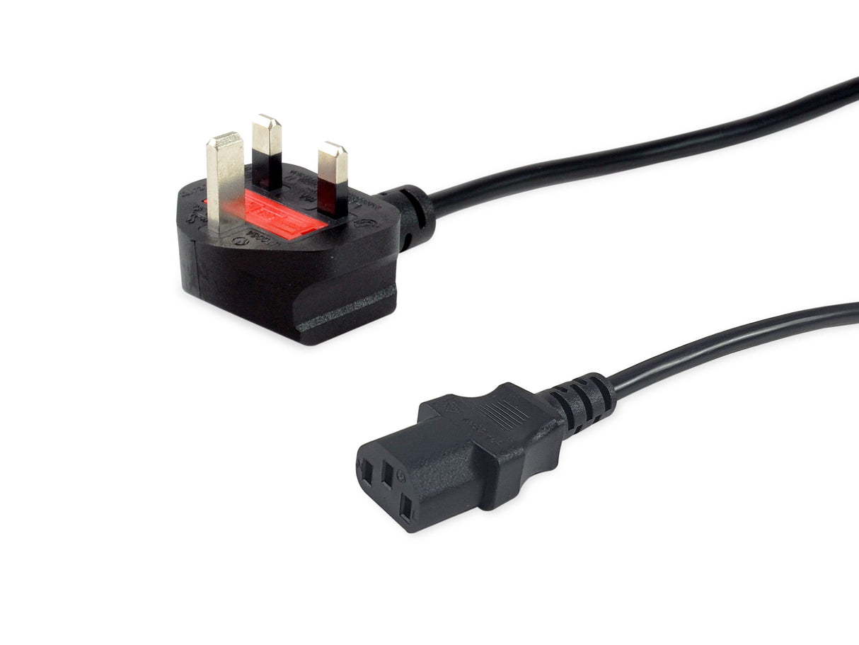 EAN 4015867238936 - Equip 112301 cable de transmisión Negro 3 m IEC C13 BS 1363 imagen 1