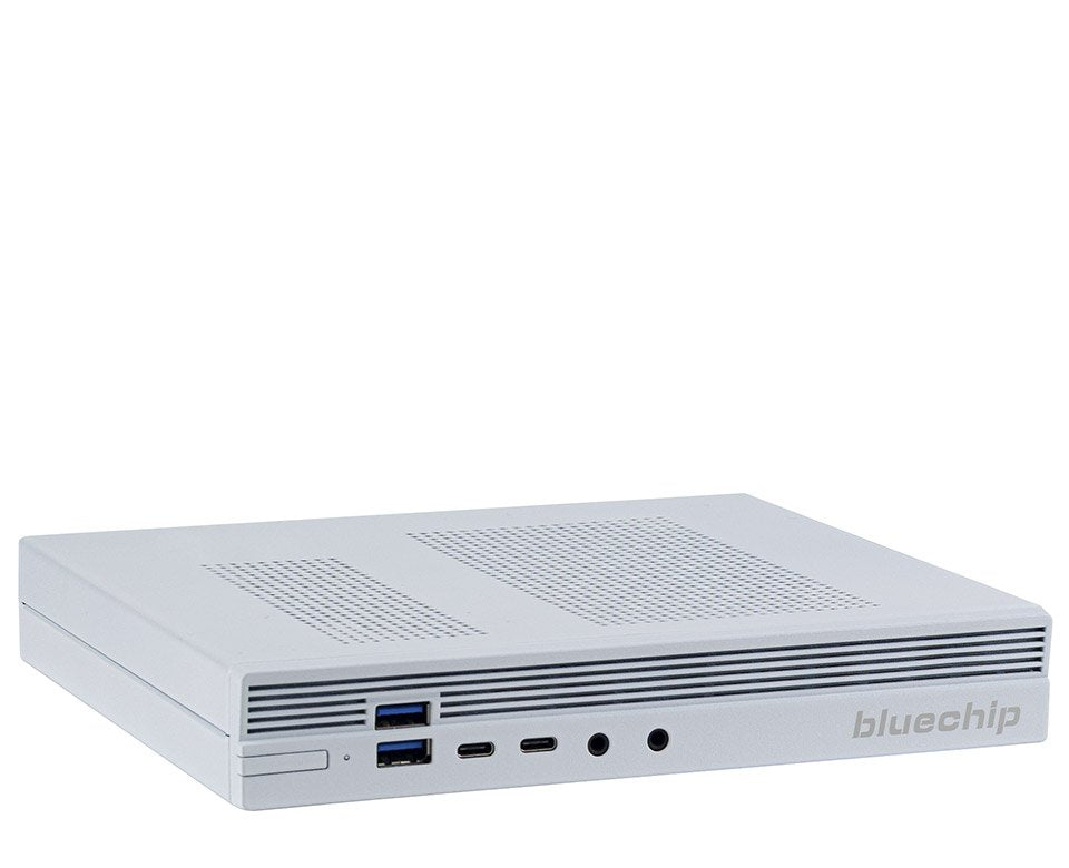 Bluechip Businessline S3160 *Blanco* Intel® Core I5 Procesador 14400 / Hasta 4.70 Ghz, Windows 11 Pro, 8 Gb Ddr5, 500 Gb Nvme Ssd, Intel® Wi-Fi 6, Bluetooth 5.3, 1 × Rj45 (2,5 Gb/S), Intel® Uhd Gráfica, Built-To-Order