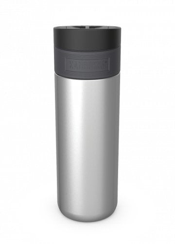 Botella Termo Kambukka Etna Grip 500ml Silver Acero Inoxidable Antigoteo Antiderrame
