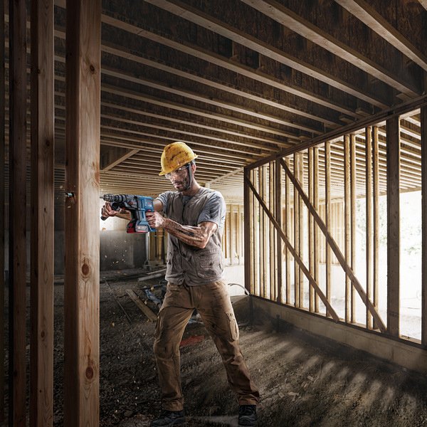 Bosch Gbh 18v-20 Professional Hammer Drill + L-Boxx