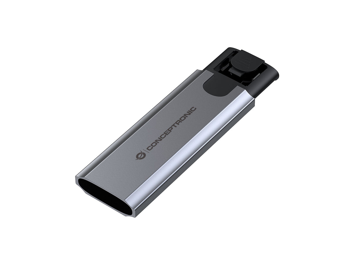 EAN 4015867238080 - Conceptronic DANTE05G caja para disco duro externo Caja externa para unidad de estado sólido (SSD) Gris M imagen 4
