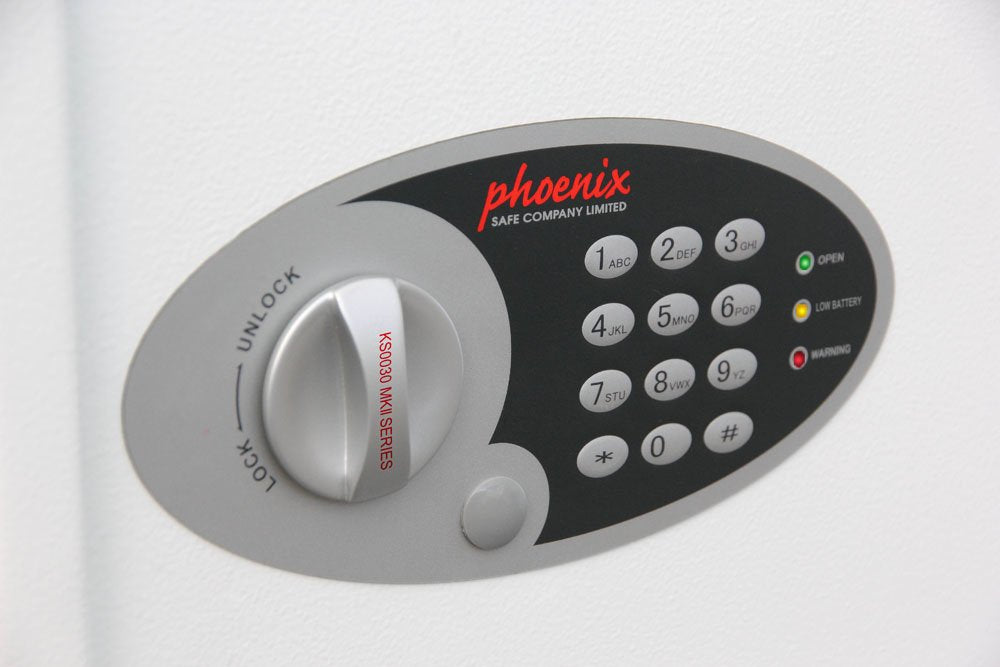 EAN 5032548000841 - Phoenix Safe Co. KS0032E Caja fuerte de pared 7,5 L Acero Blanco imagen 6