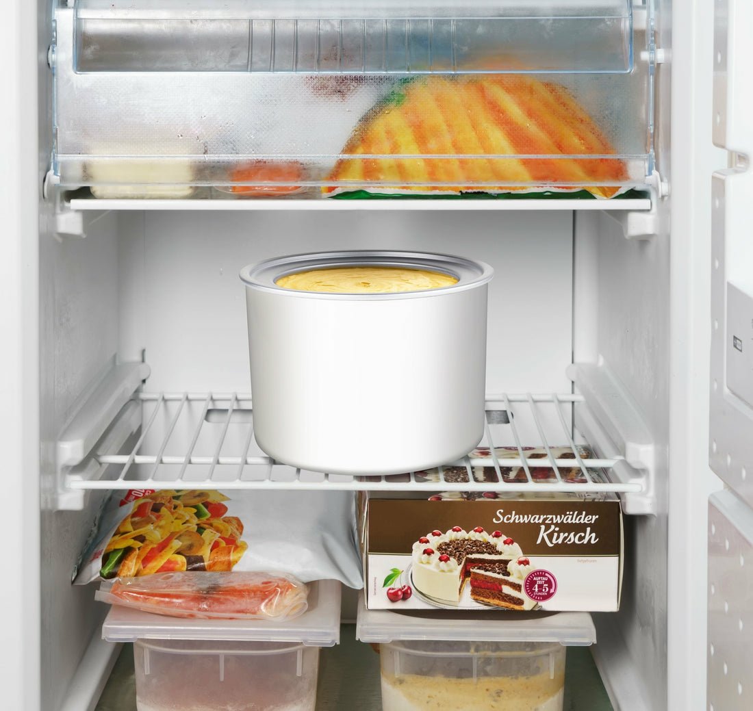 Unold 48855 Máquina Para Helados Heladera Tradicional 1,5 L Negro, Acero Inoxidable 12 W