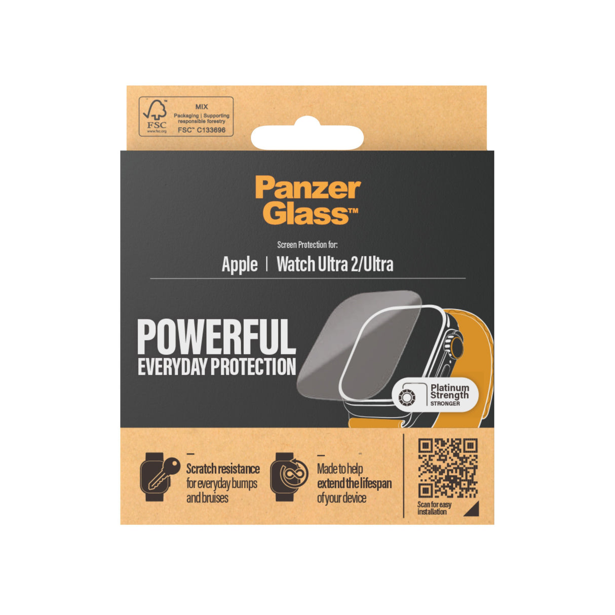 EAN 5711724036804 - PanzerGlass ® Screen Protector Apple Watch Ultra 2 | Ultra | 49 mm Protector de pantalla 1 pieza(s) imagen 3