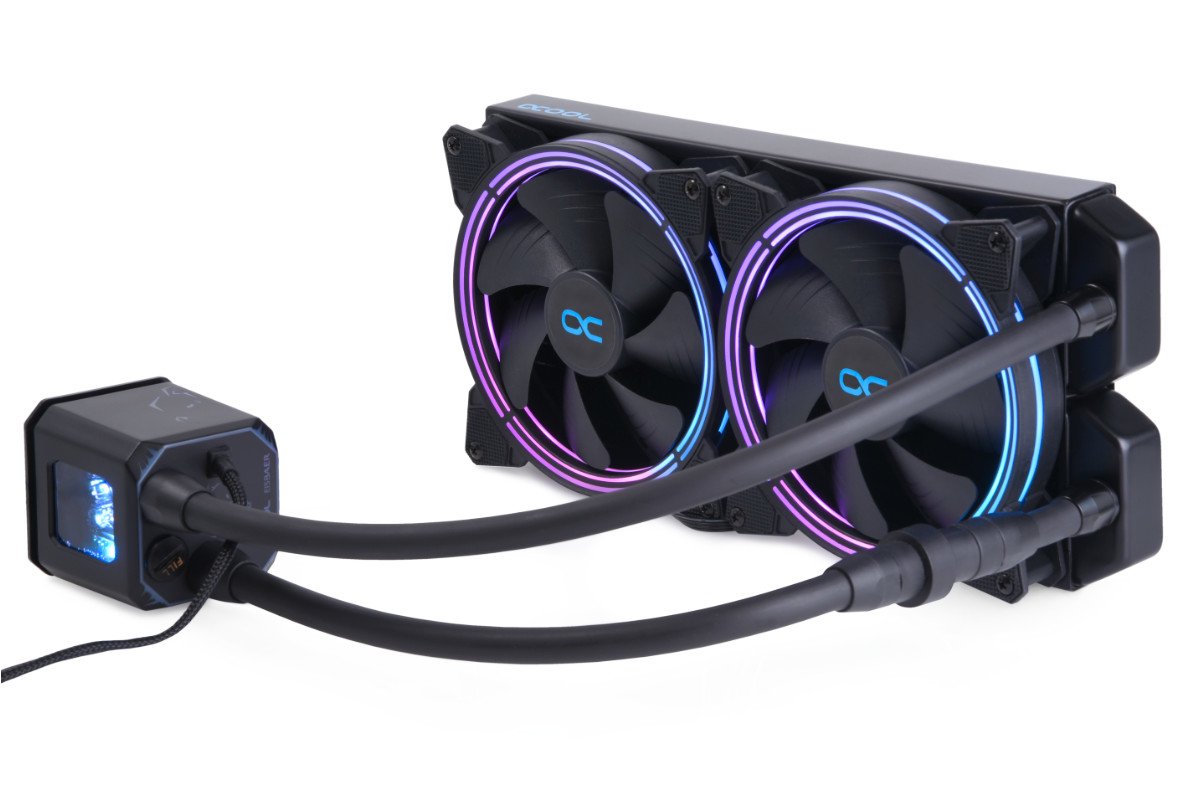 Ven Cpu Ref. Liquida Alphacool Eisbaer Aurora 280 Argb/Rellenable/Ampliable/2 Ventiladores 1016663