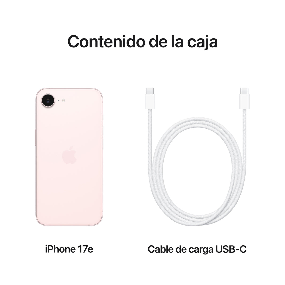 EAN 0195951031477 - Apple iPhone 17e 15,5 cm (6.1") SIM doble iOS 26 5G USB Tipo C Rosa claro imagen 7