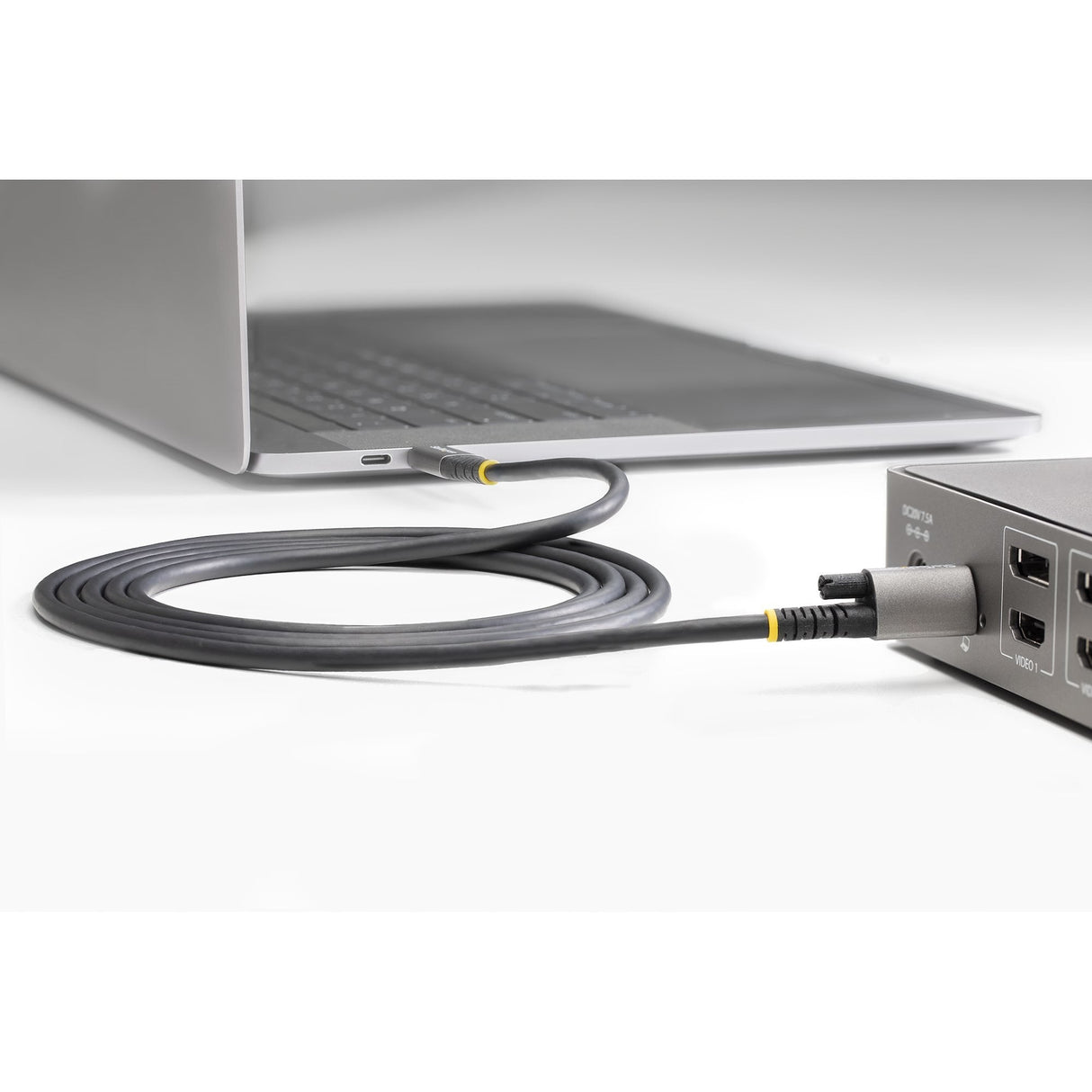 Startech.Com Cable De 50cm Usb-C Con Tornillo Superior De Fijación 10gbps Cable Tipo C Usb 3.1/3.2 Gen 2 Con Carga Por Entrega De Alimentación Pd De 100w (5a) Modo Alt De Dp (Usb31cctlkv50cm) Cable Usb Usb-C (M) Recto/Bloqueo A Usb-C (M) Re