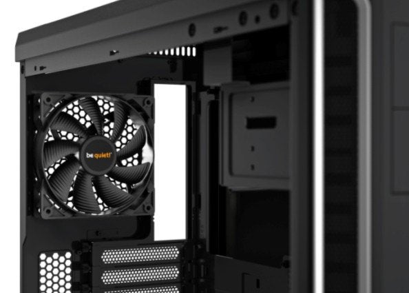 Caja Pc Be Quiet! Torre Atx Pure Base 600 Black/Silver 2 Ventiladores/Insonorizada Bg022