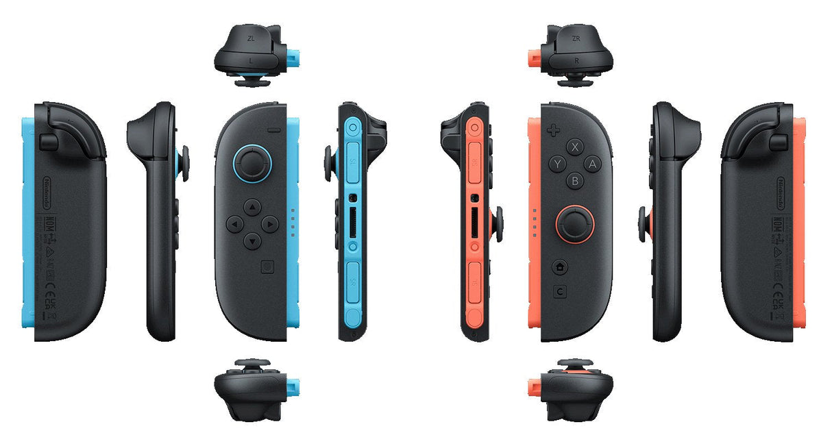Nintendo Joy-Con 2 Negro, Azul, Rojo Bluetooth Palanca De Mando Analógico/Digital Nintendo Switch 2