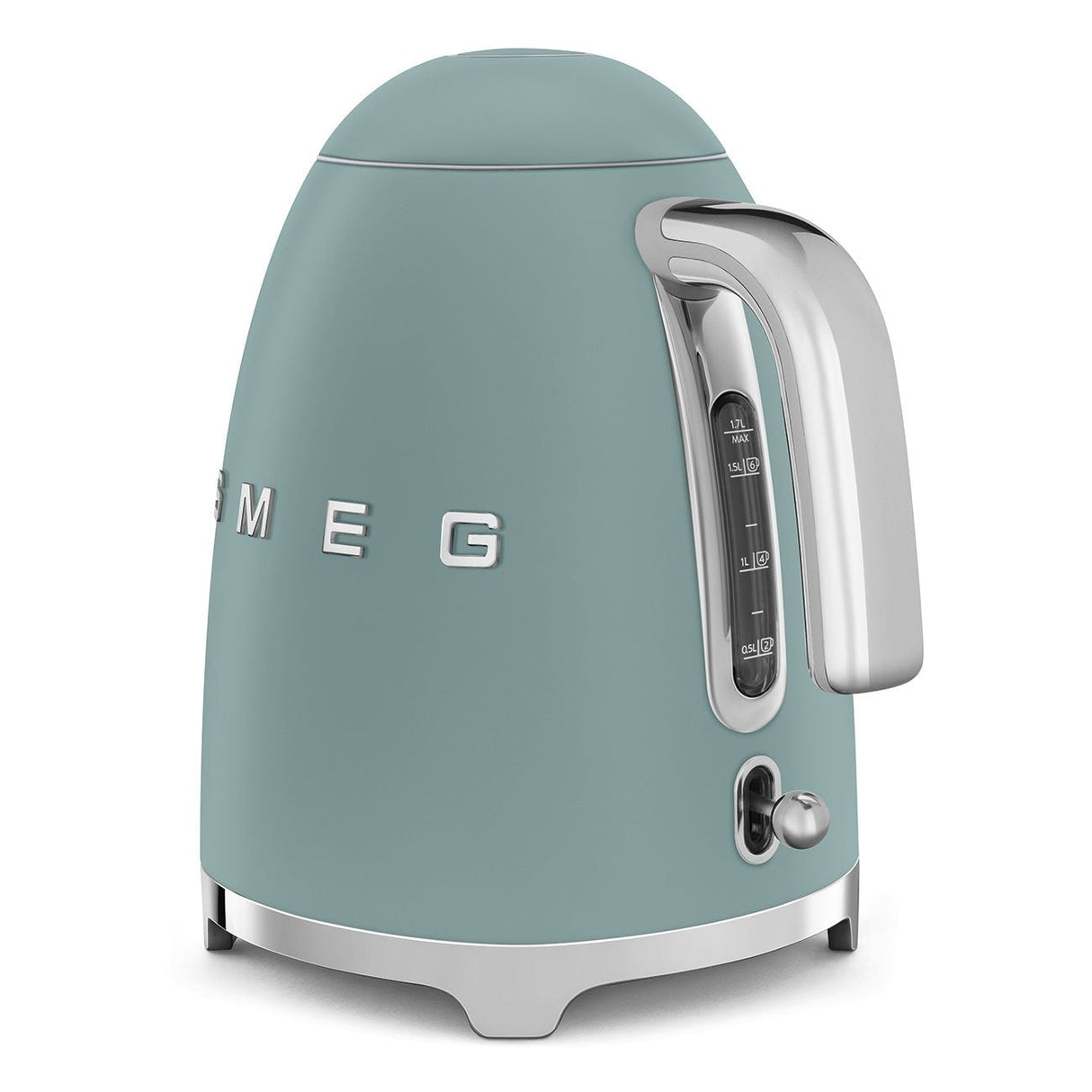 EAN 8017709329617 - Smeg KLF03EGMEU tetera eléctrica 1,7 L 2400 W Cromo, Verde imagen 5