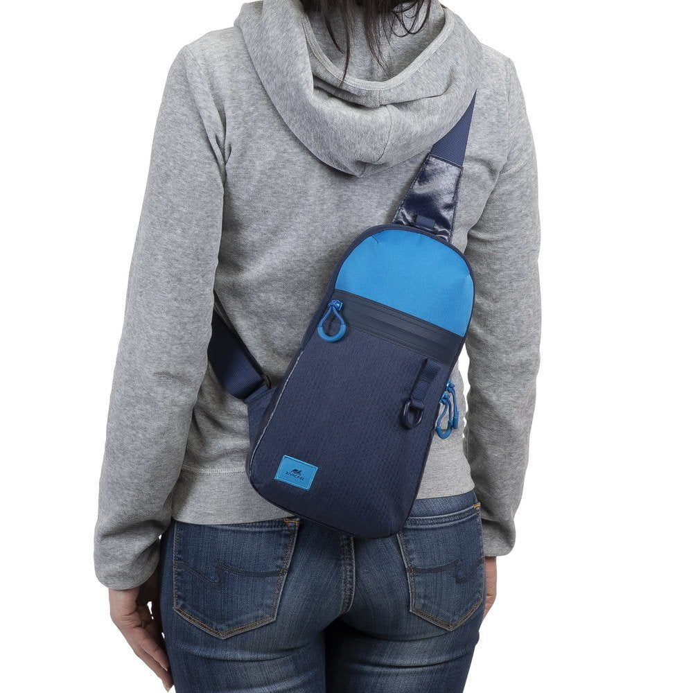 Rivacase Dijon Mochila Para Portátil 25,6 Cm (10.1") Bandolera Azul