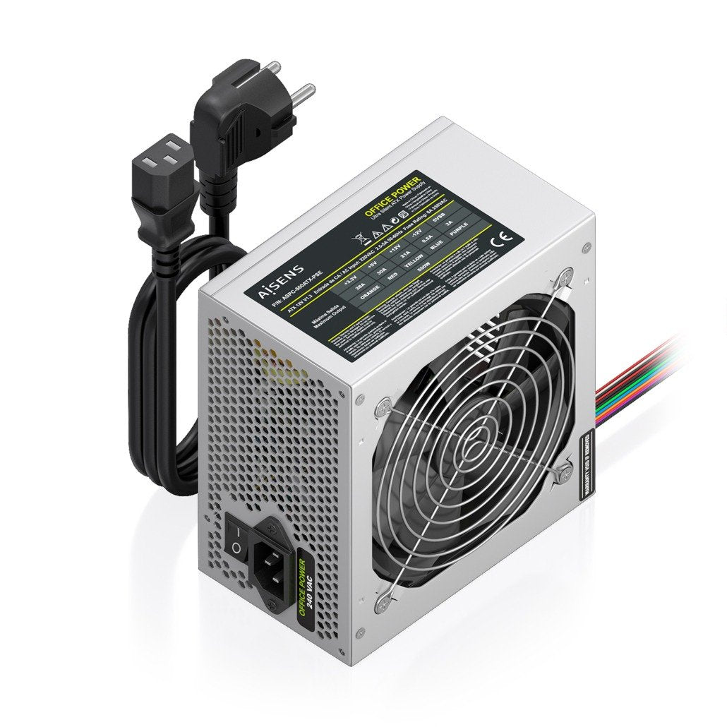 EAN 8435739905104 - AISENS ASPC-500ATX-PSE unidad de fuente de alimentación 20+4 pin ATX imagen 1