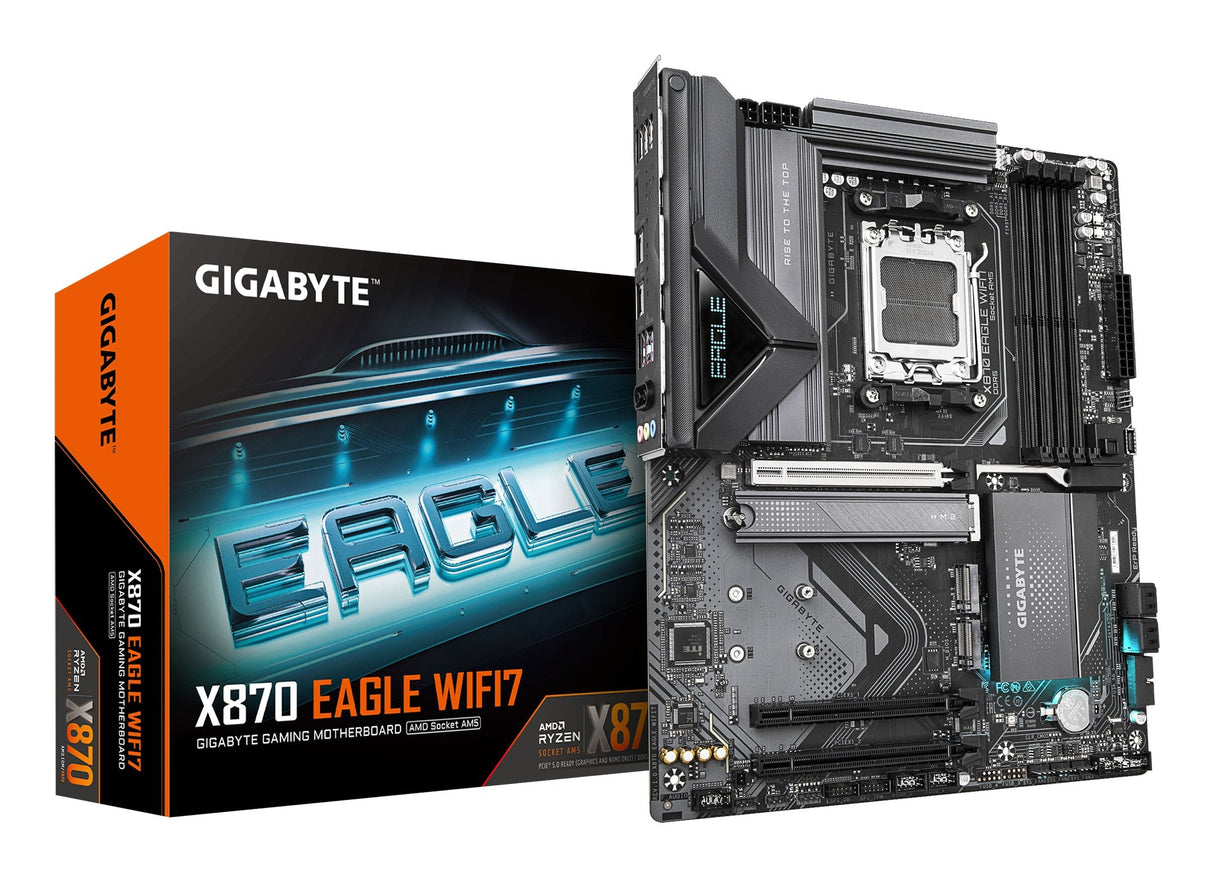 Placa Base Gigabyte X870 Eagle Wifi7 G10 Am5 Atx 4x Ddr5 4x Sata3