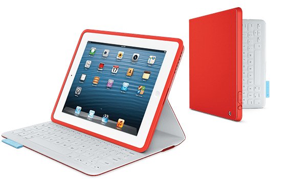 Fabricskin Folio Para Ipad Mars Red